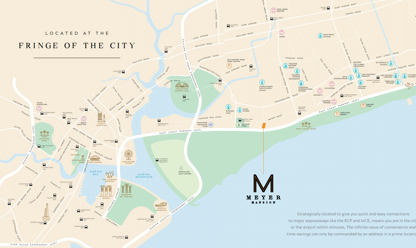 Mayer Masion Location Map 